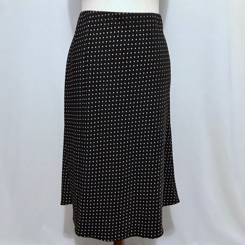 Sanctuary NWOT Polka Dot Midi Skirt Women 1X - Picture 2 of 9